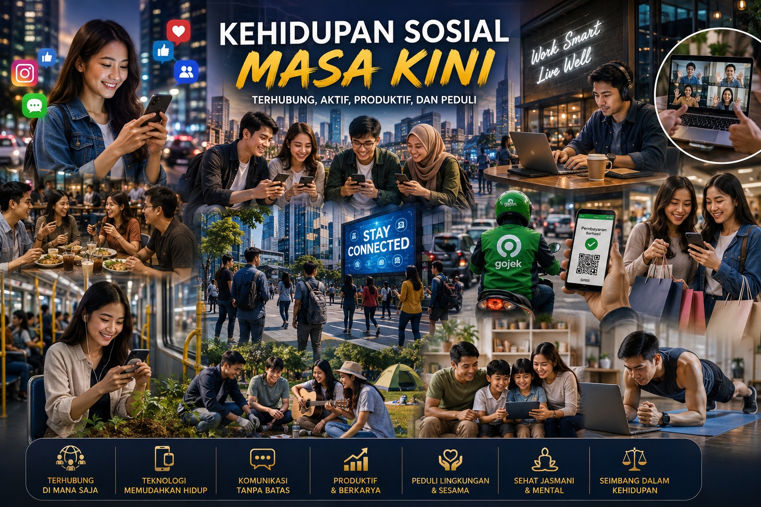 Wajah Kehidupan Sosial Masa Kini