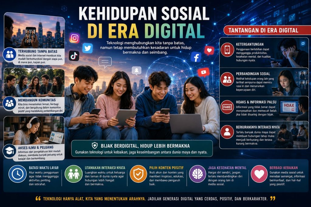 Kehidupan Sosial di Era Digital