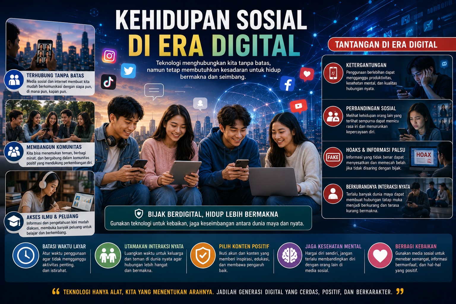 Kehidupan Sosial di Era Digital
