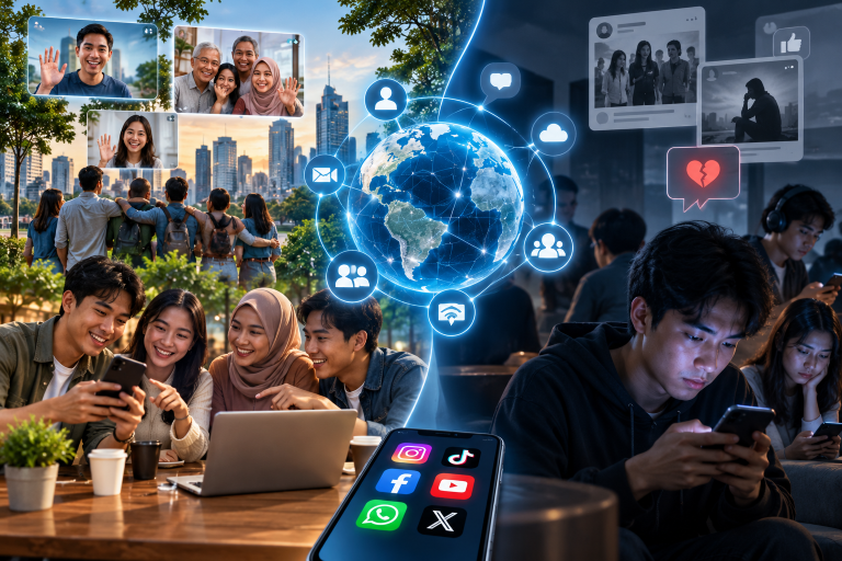 Dampak Internet terhadap Hubungan Sosial Masyarakat